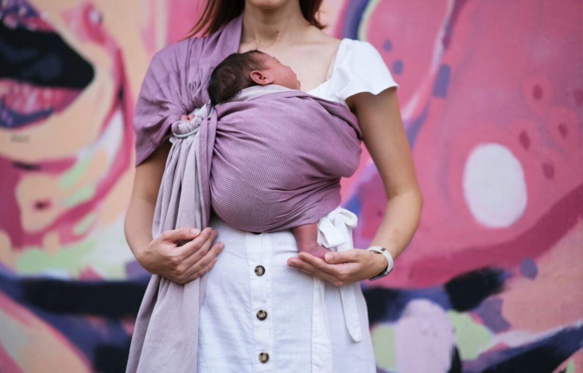 Neko Ring Sling - Cotton Candy - Image 7